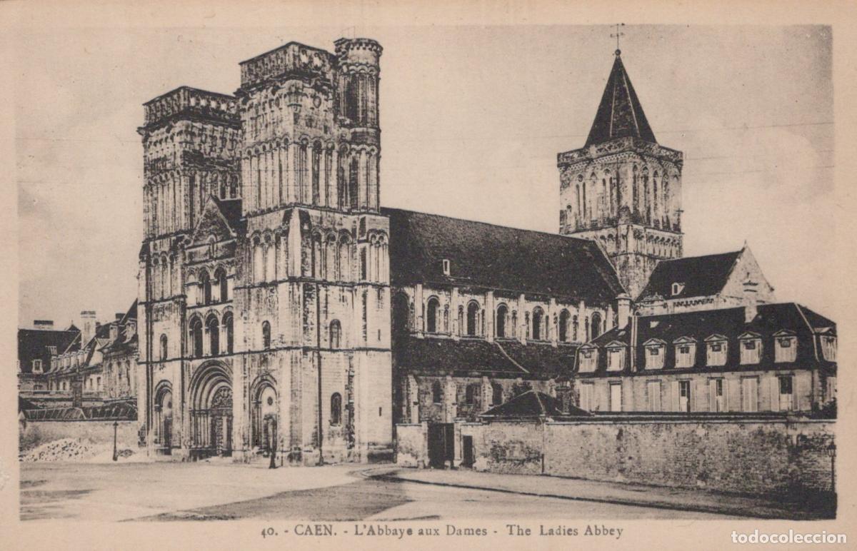 Cartes Postales: France Caen L Abbey Aux Dames The Ladies Abbey Normandy *YBC533