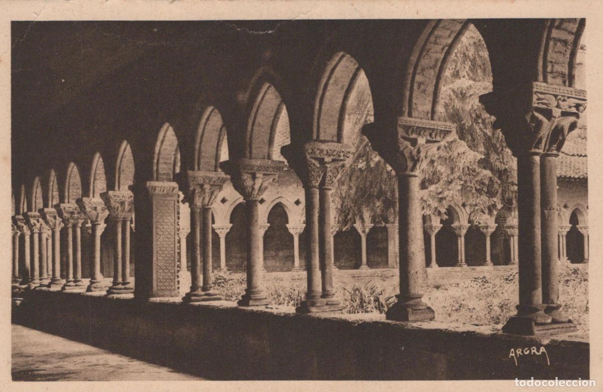 Cartes Postales: France Moissac Abbey Cloister Romantic Architecture Unposted *YBC665
