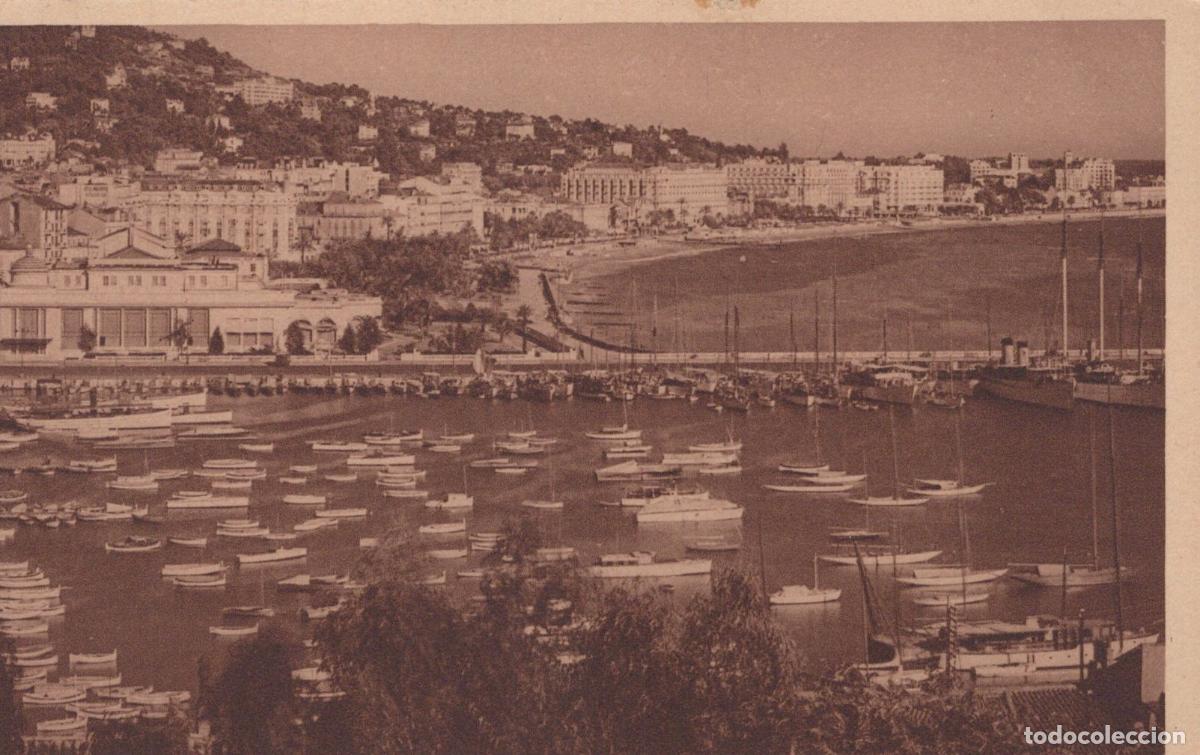 Postales: France Cannes The Marina And The Casino Unposted *YBC543