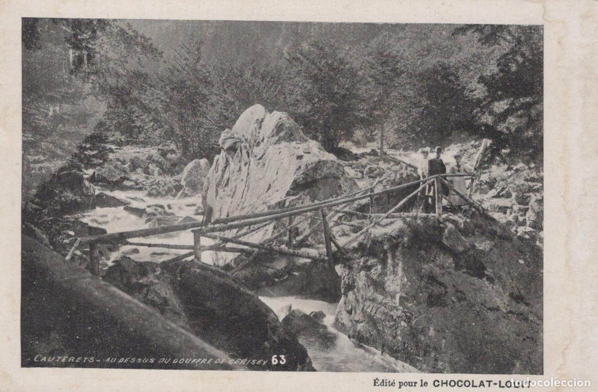 Postales: France Cauterets Above The Cherryy Chasm Pyrenees Unposted *YBC551