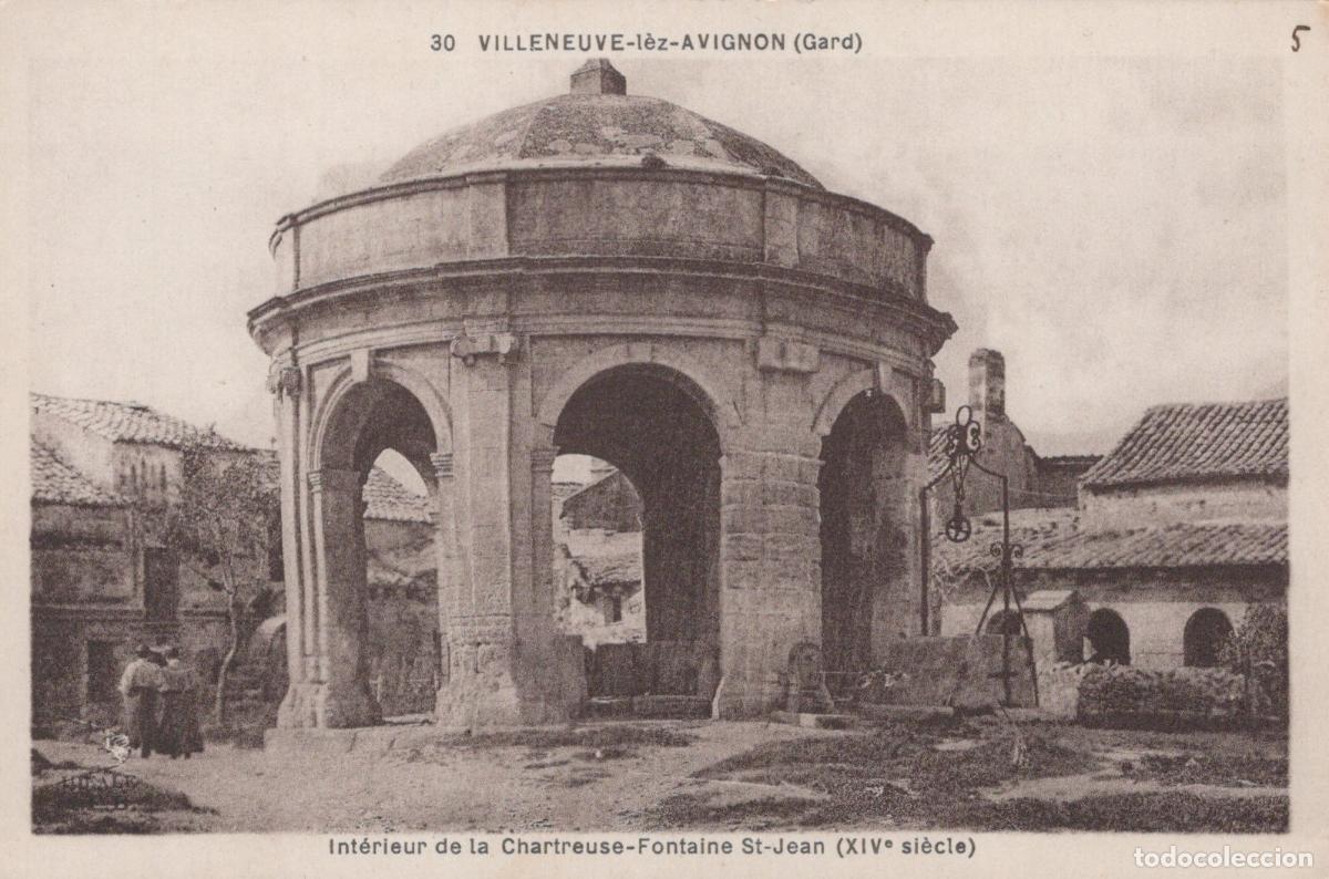 Postales: France Villeneuve Lez Avignon Chartreuse Du Val De Benediction Unposted *YBC702