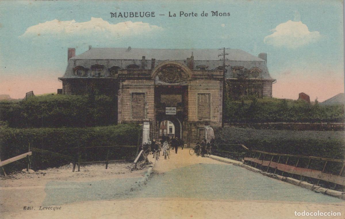 Postales: France Maubeuge La Porte De Mons Historic City Gate Unposted *YBC727