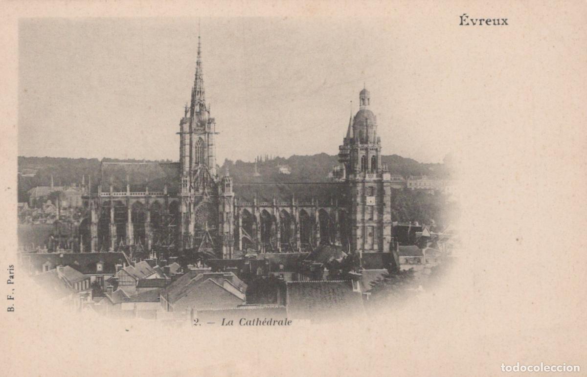 Postales: France Evreux Cathedral View Of The Gothic Church Architecture Unposted *YBC565