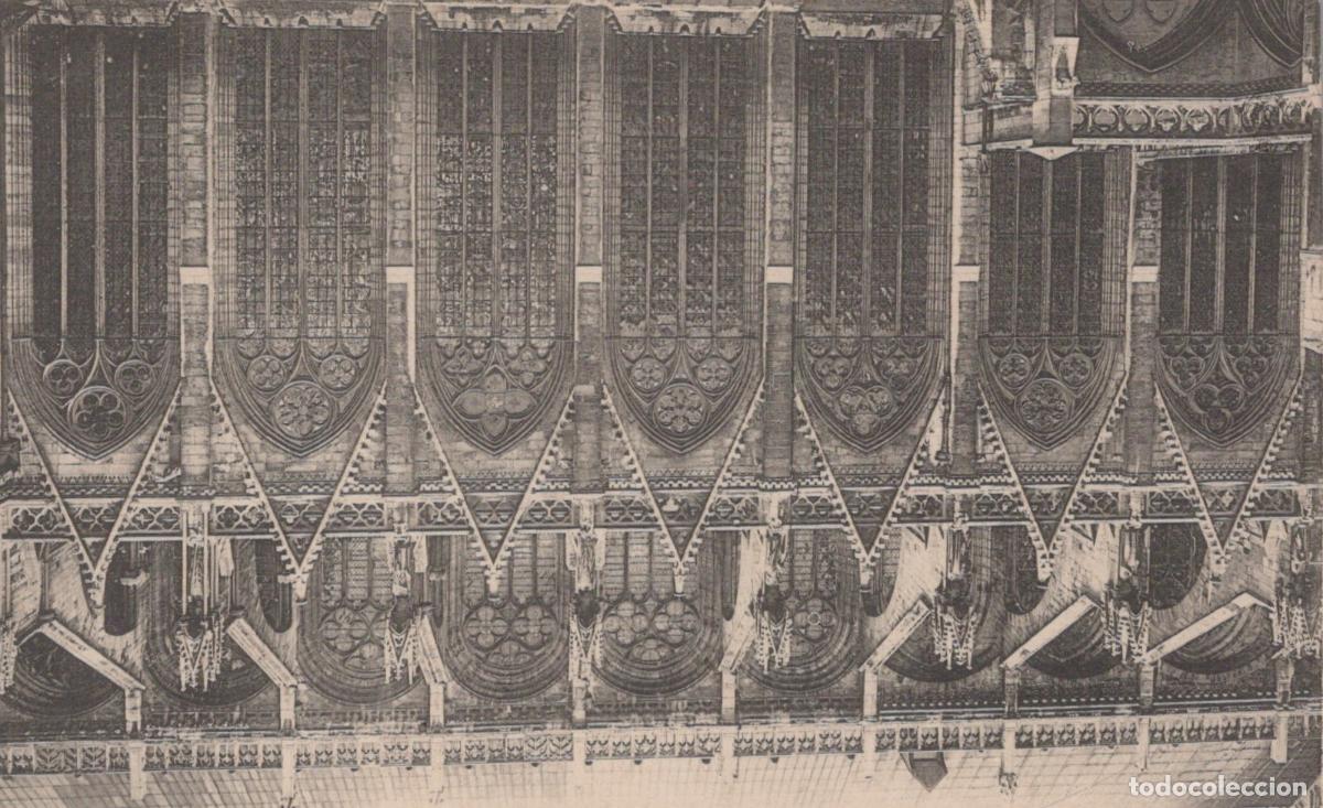 Postales: France Rouen Gothic Stained Glass Windows Of A Cathedral Unposted *YBC731