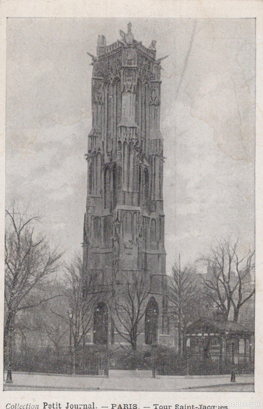 Cartes Postales: France Arc De Triomphe Tour Saint Jacques In Paris Unposted *YBC909