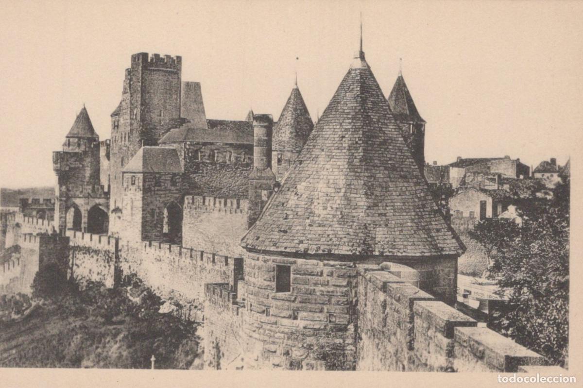 Cartes Postales: France Carcassonne City The Inquisition Tower And The Castle Unposted *YBC733
