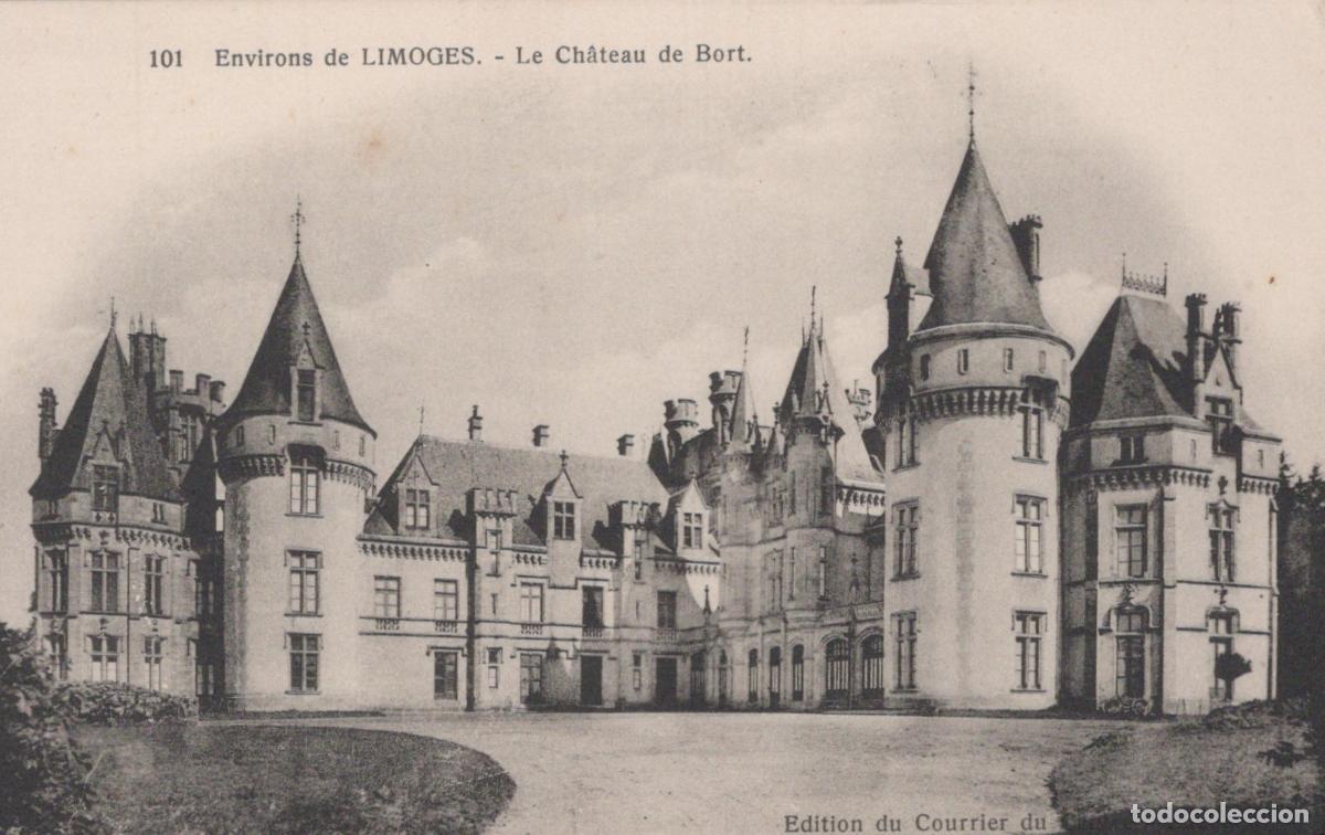 Postkarten: France Limousin Chateau De Bort Near Limoges Unposted *YBC737