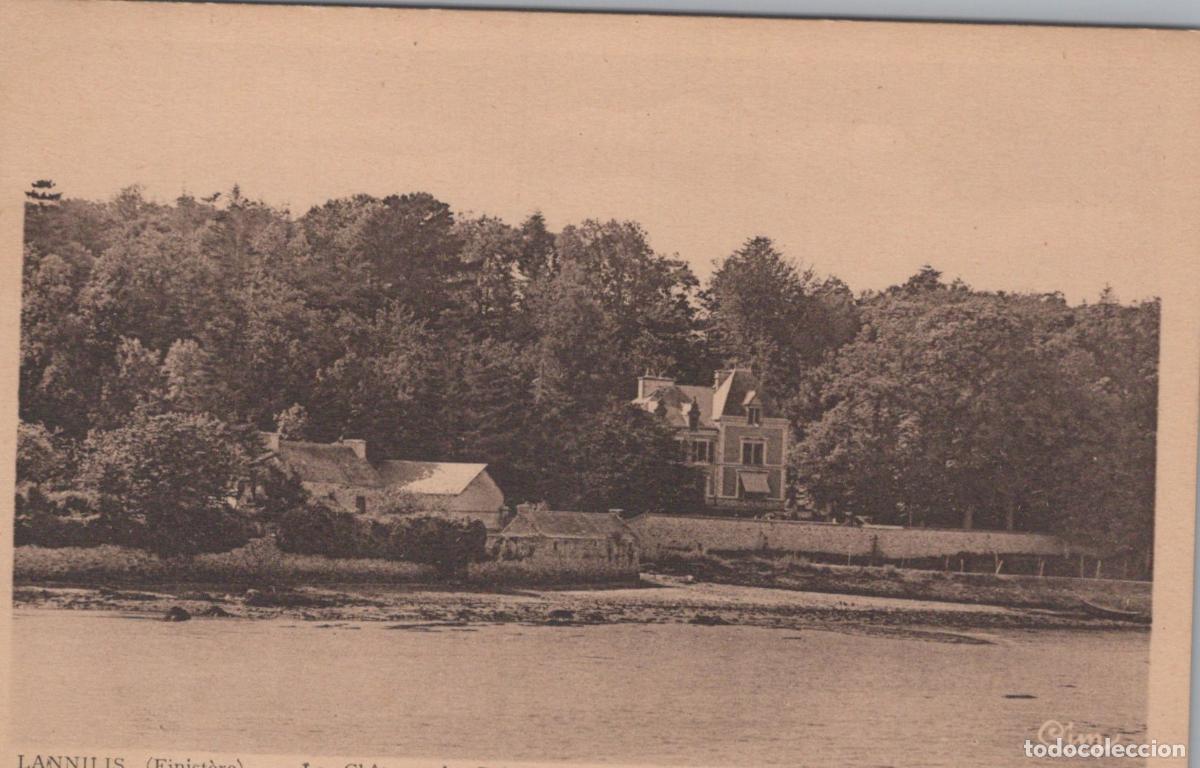 Postkarten: France Lannilis Lannilis Finistere View Of The Chateau De Pen Unposted *YBC581