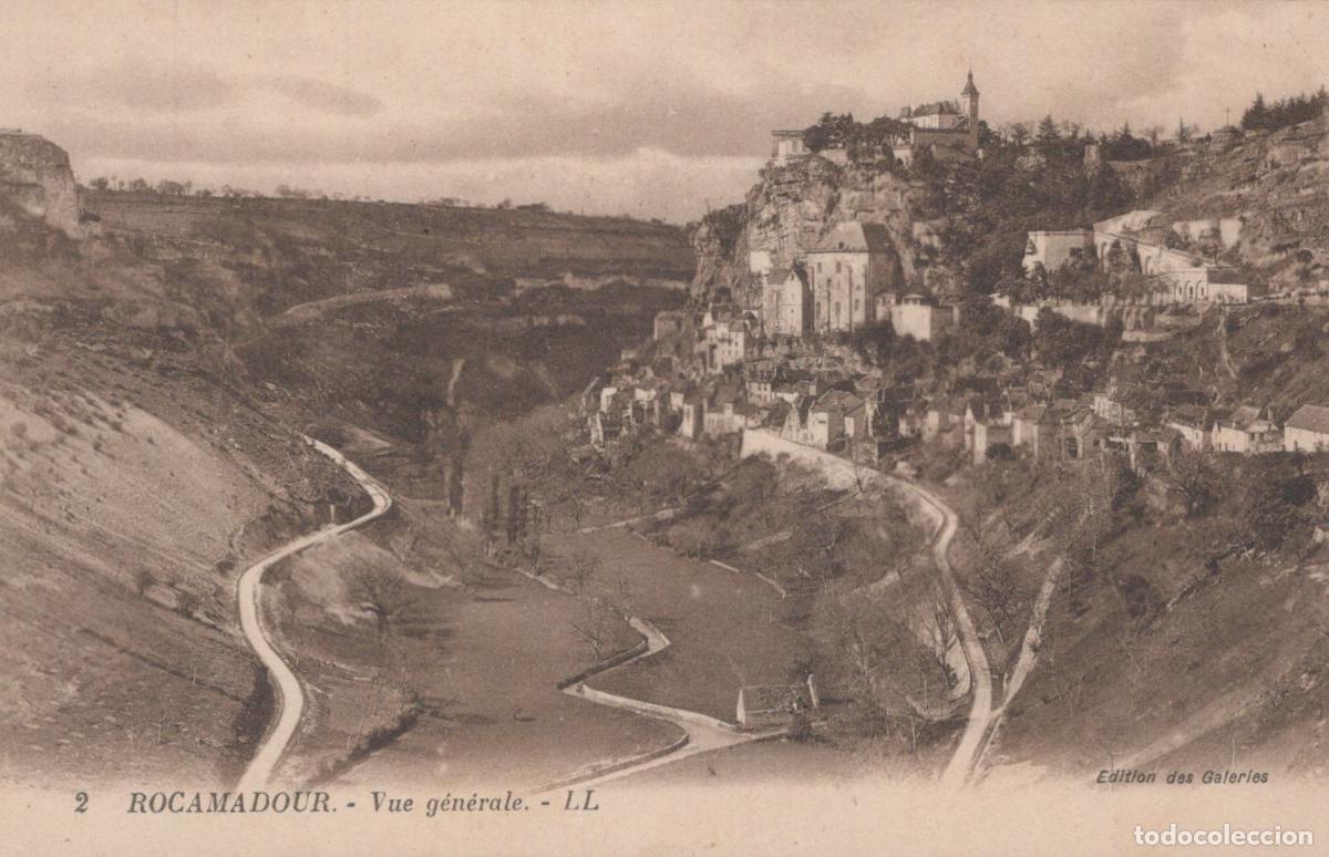 Postkarten: France Rocamadour General View Of The Village Of In Unposted *YBC745