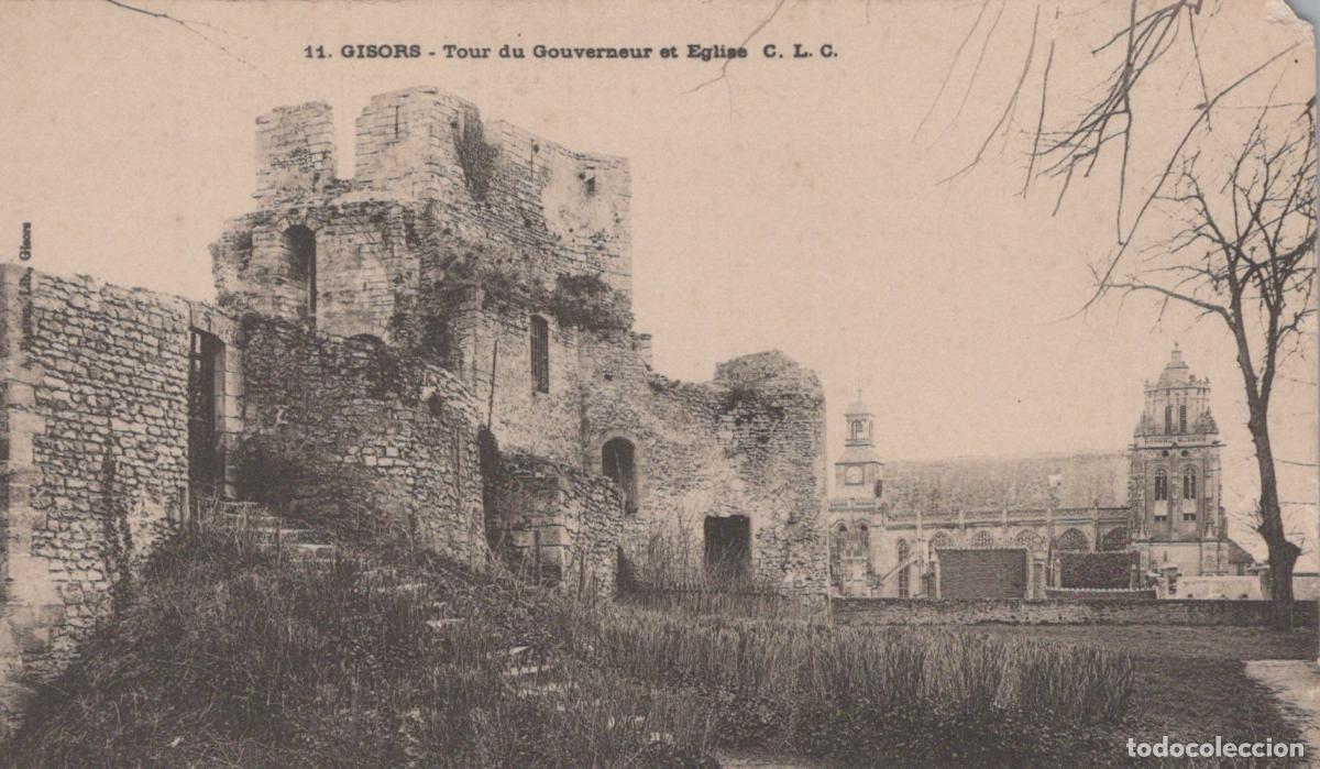 Cartes Postales: France Gisors Governor S Tower And Church Unposted *YBC769