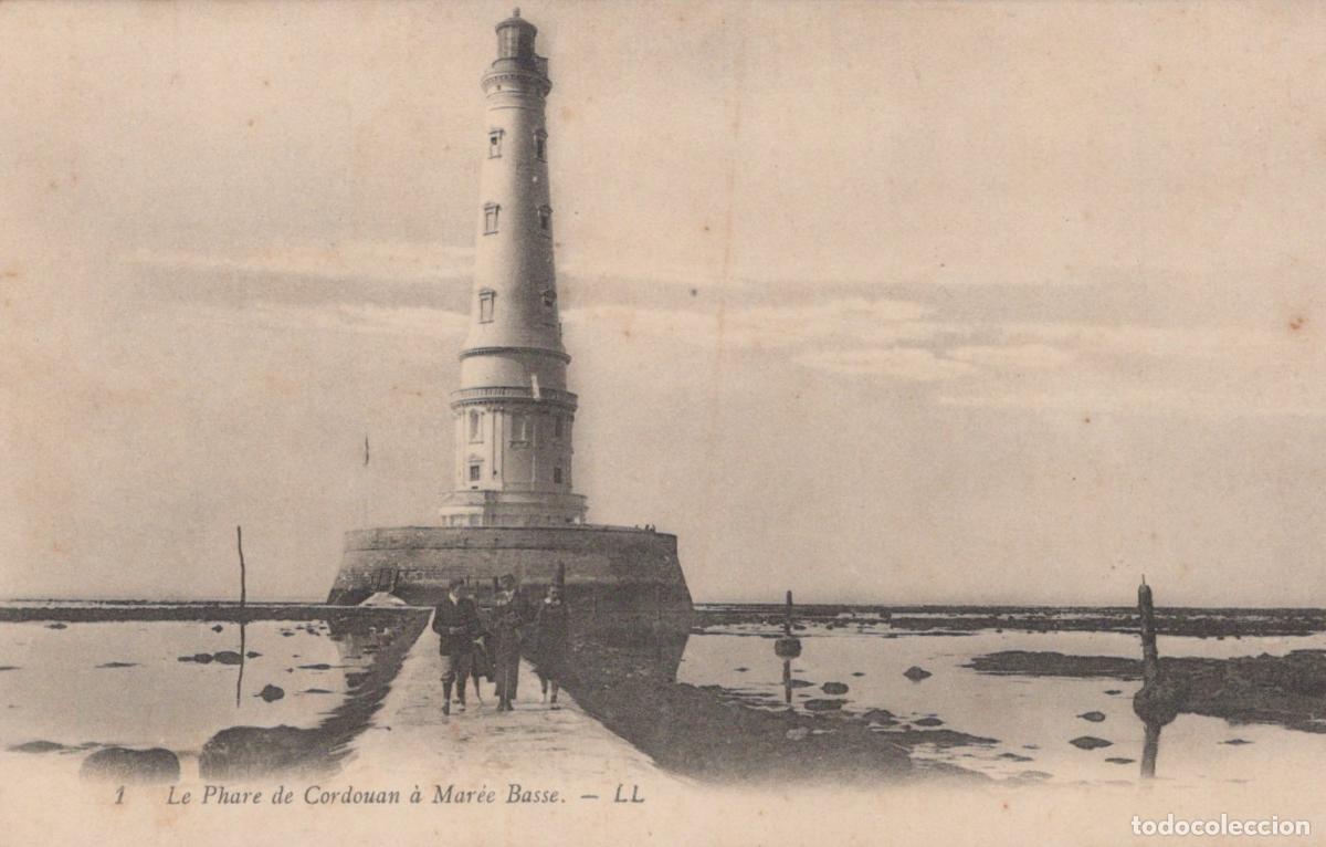 Cartes Postales: France Mer Cordouan Lighthouse At Low Tide Gironde Estuary Unposted *YBC786