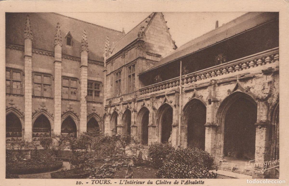 Cartes Postales: France Tours Interior Of The Cloister Of La Psalette *YBC614