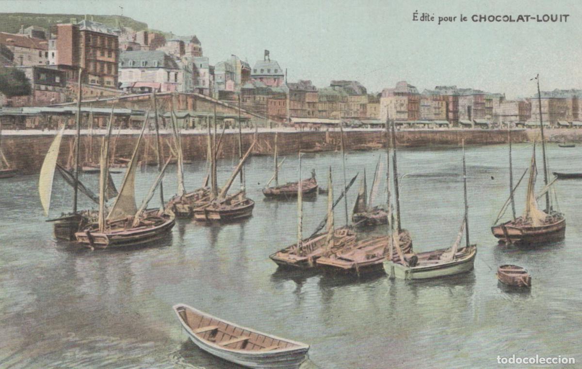 Cartes Postales: France F&eacute;camp Fishing Boats In The Harbor Of Fecamp Normandy Unposted *YBC649