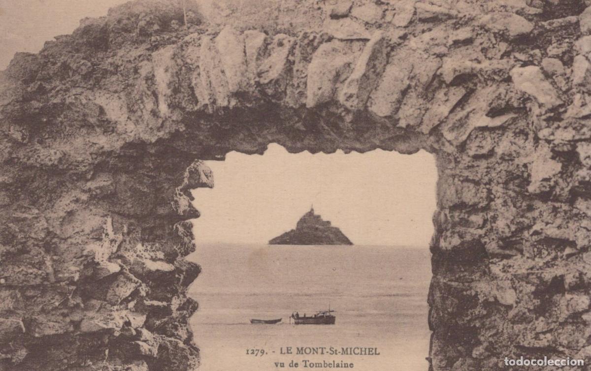 Cartes Postales: France Le Le Mont Saint Michel Saint Michel Seen Through Unposted *YBC659