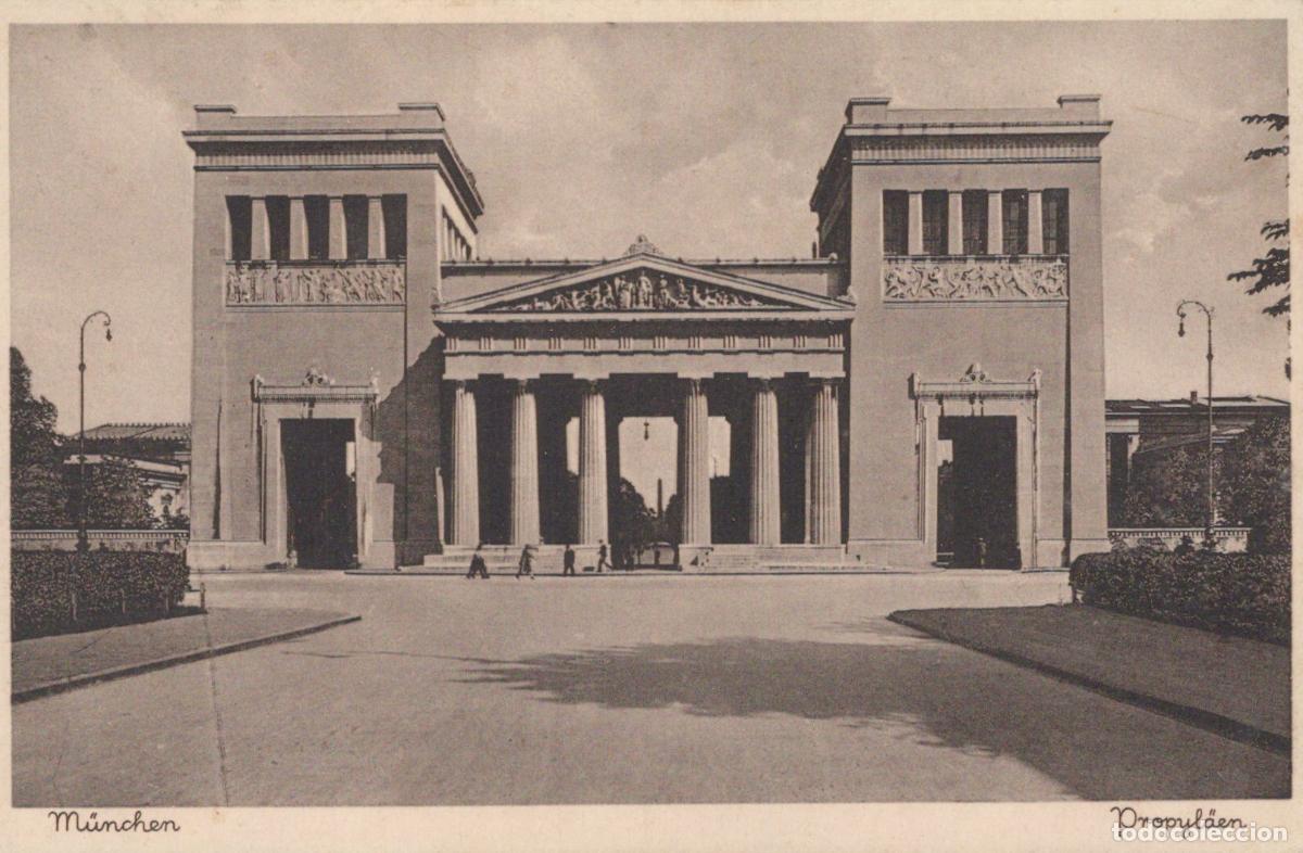 Postcards: Germany Muenchen Muenchen Propylaea Gate Architecture Landmark Unposted *YBC692