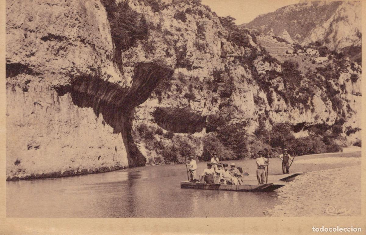 Postais: France Gorges Du Tarn Lozere Boats In The Detroits Canyon Unposted *YBC721