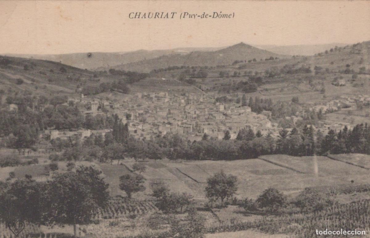 Postais: France Aigueperse Panoramic View Of The Village Of Chauriat In Unposted *YBC820