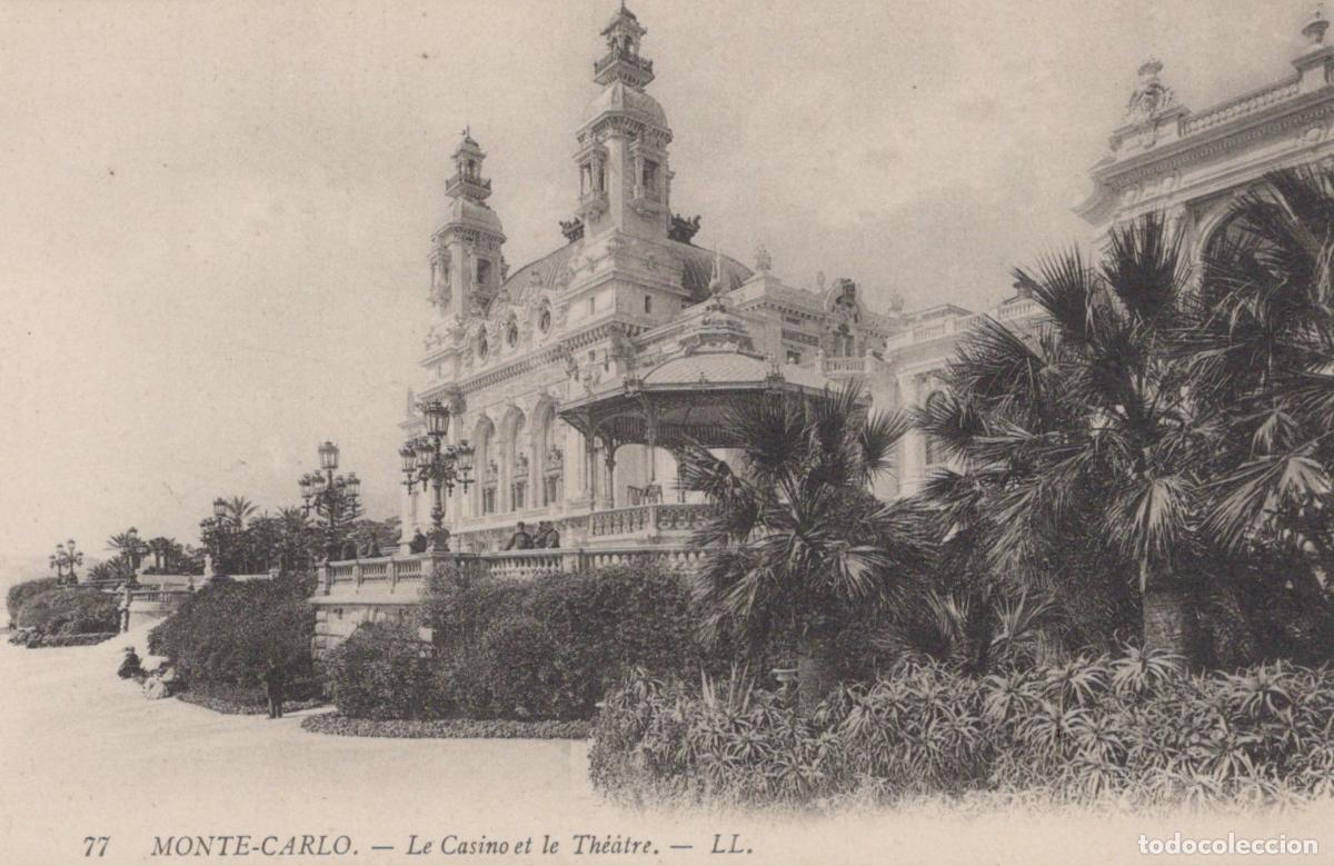 Cartoline: Monaco Monte Carlo Casino And Theater Exterior View Unposted *YBC776