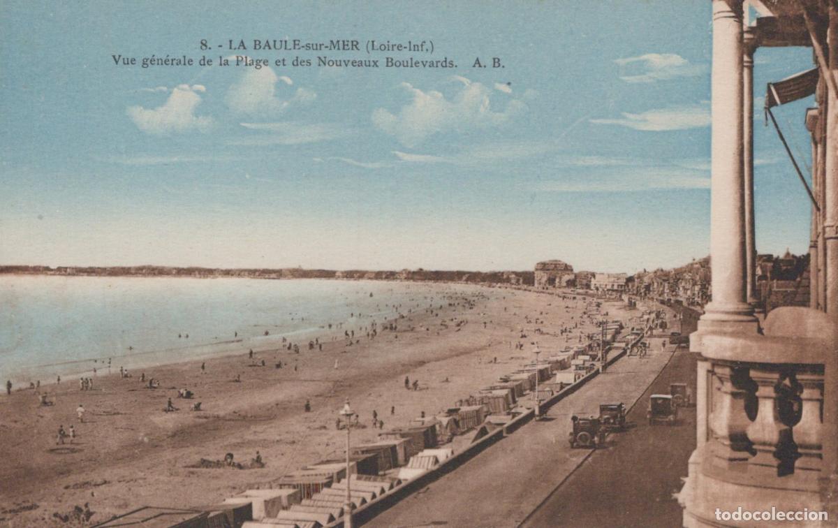 Postais: France Mer General View Of The Beach And New Boulevards In La Unposted *YBC843