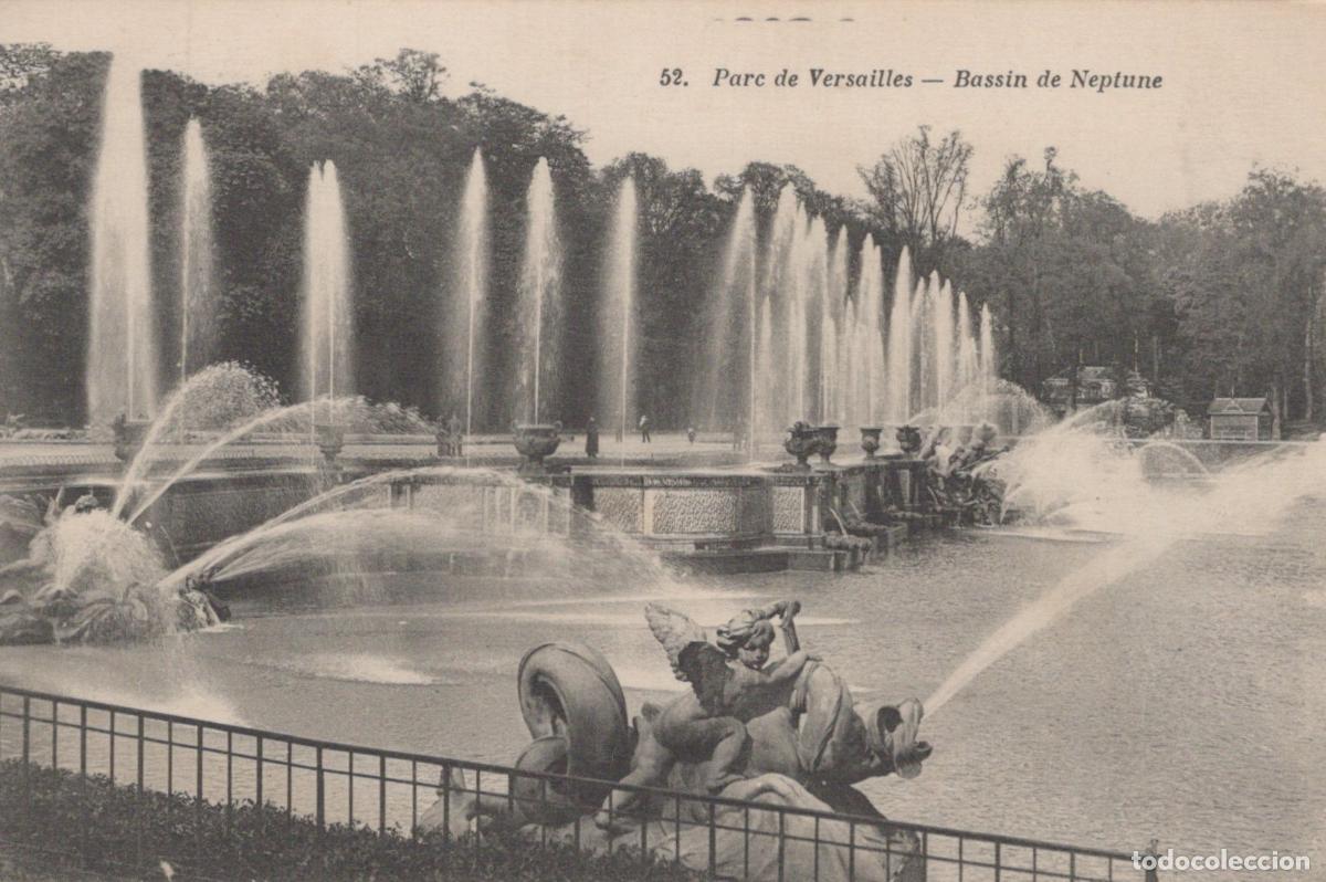Postais: France Versailles Neptune Fountain In The Park Of Unposted *YBC829