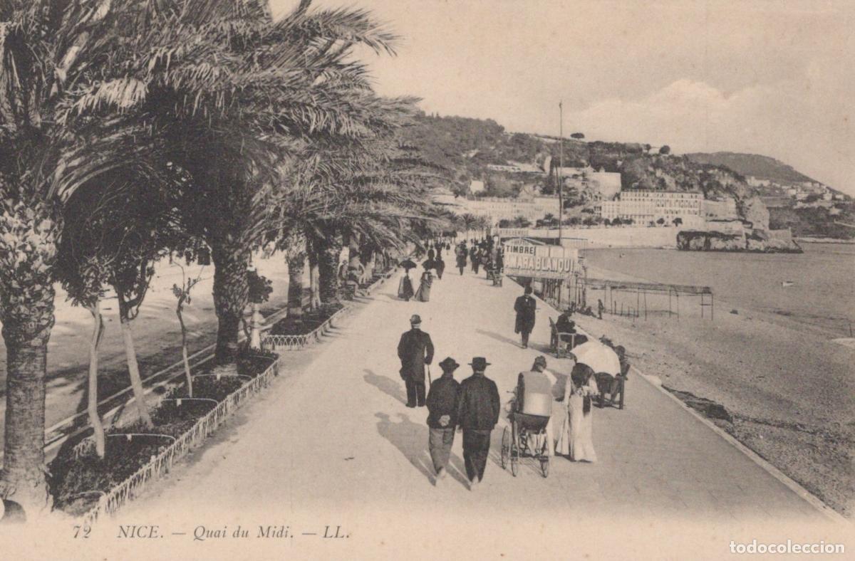 Cartes Postales: France Nice Quay Du Midi Promenade Des Anglais Unposted *YBC845