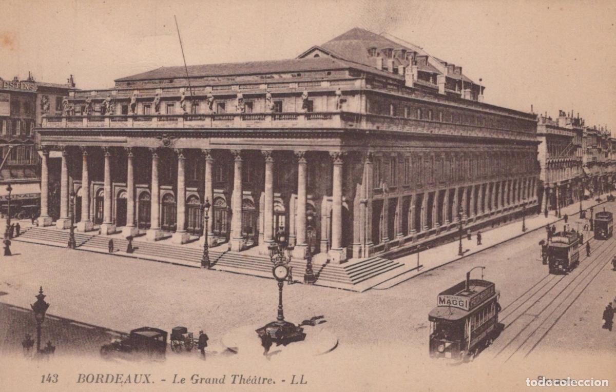 Postais: France Bordeaux Grand Theater In 33 Gironde Unposted *YBC833