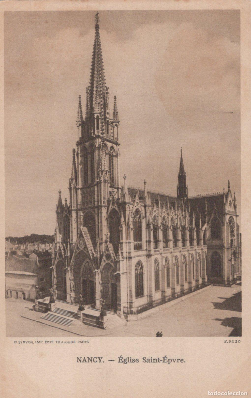 Postais: France Nancy Saint Epvre Church Gothic Architecture Unposted *YBC864