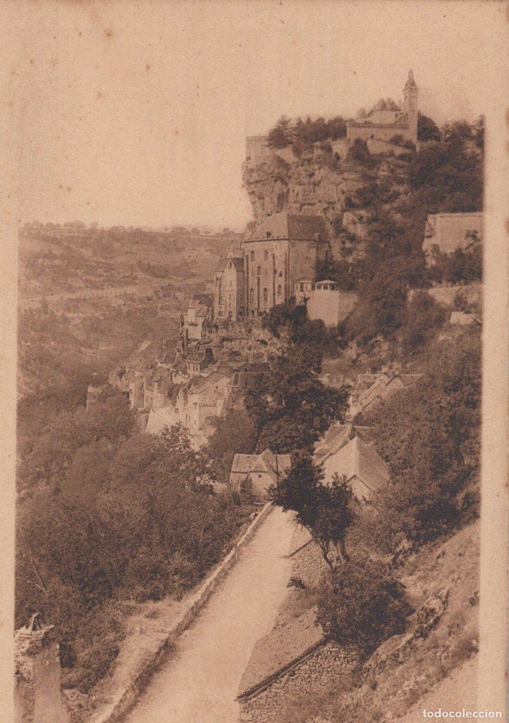 Postais: France Rocamadour Village And Cliffside Buildings Lot Unposted *YBC935