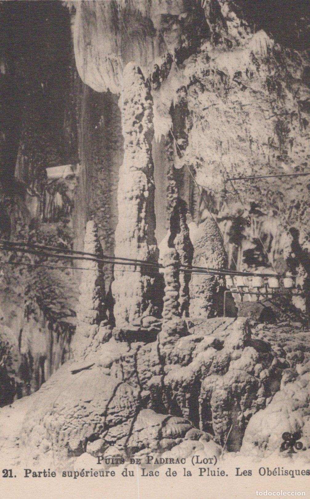 Postais: France Padirac Chasm Lake Of The Rain The Obelisks Unposted *YBC892