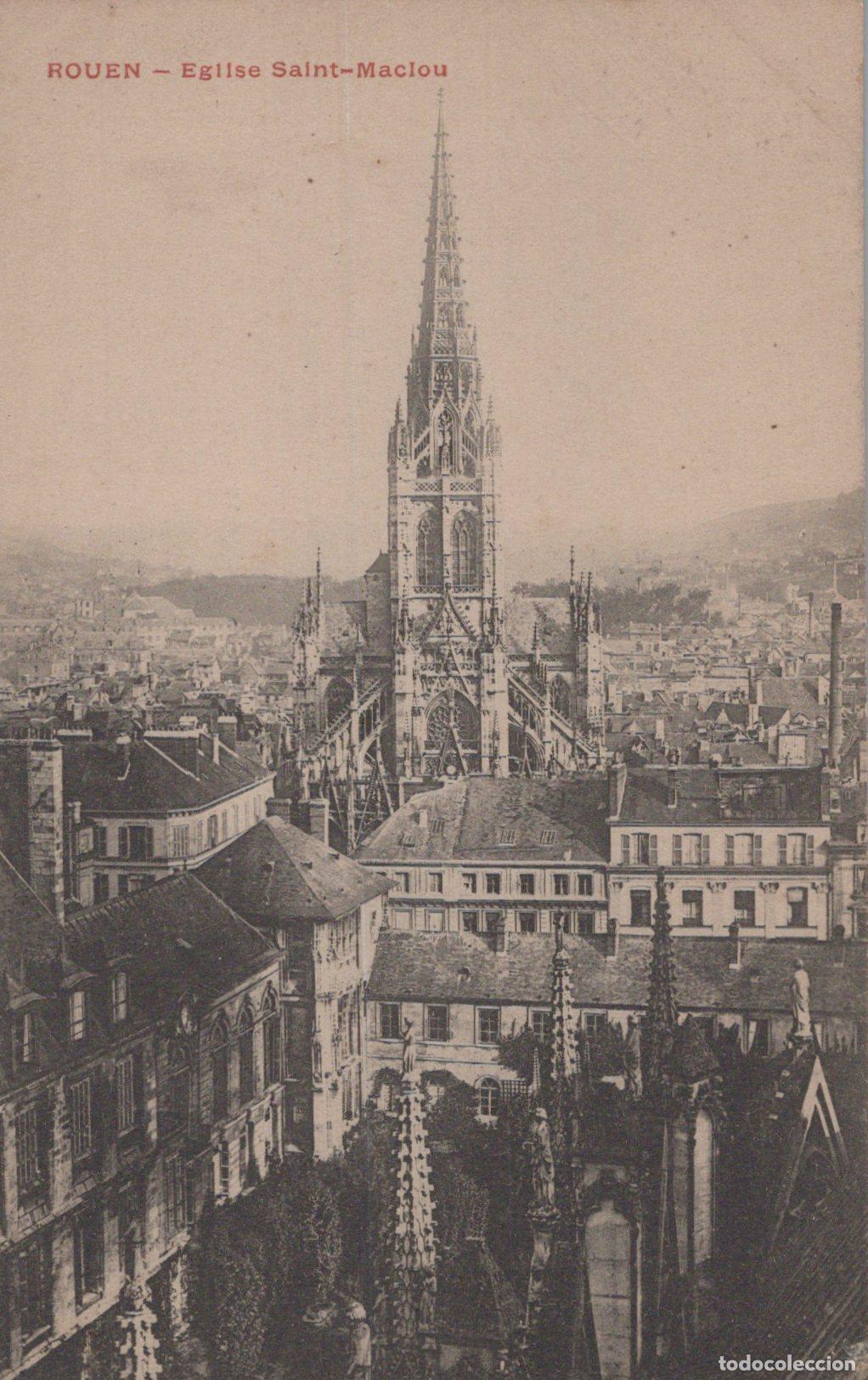 Postais: France Rouen Church Saint Maclou Church View Unposted *YBC902
