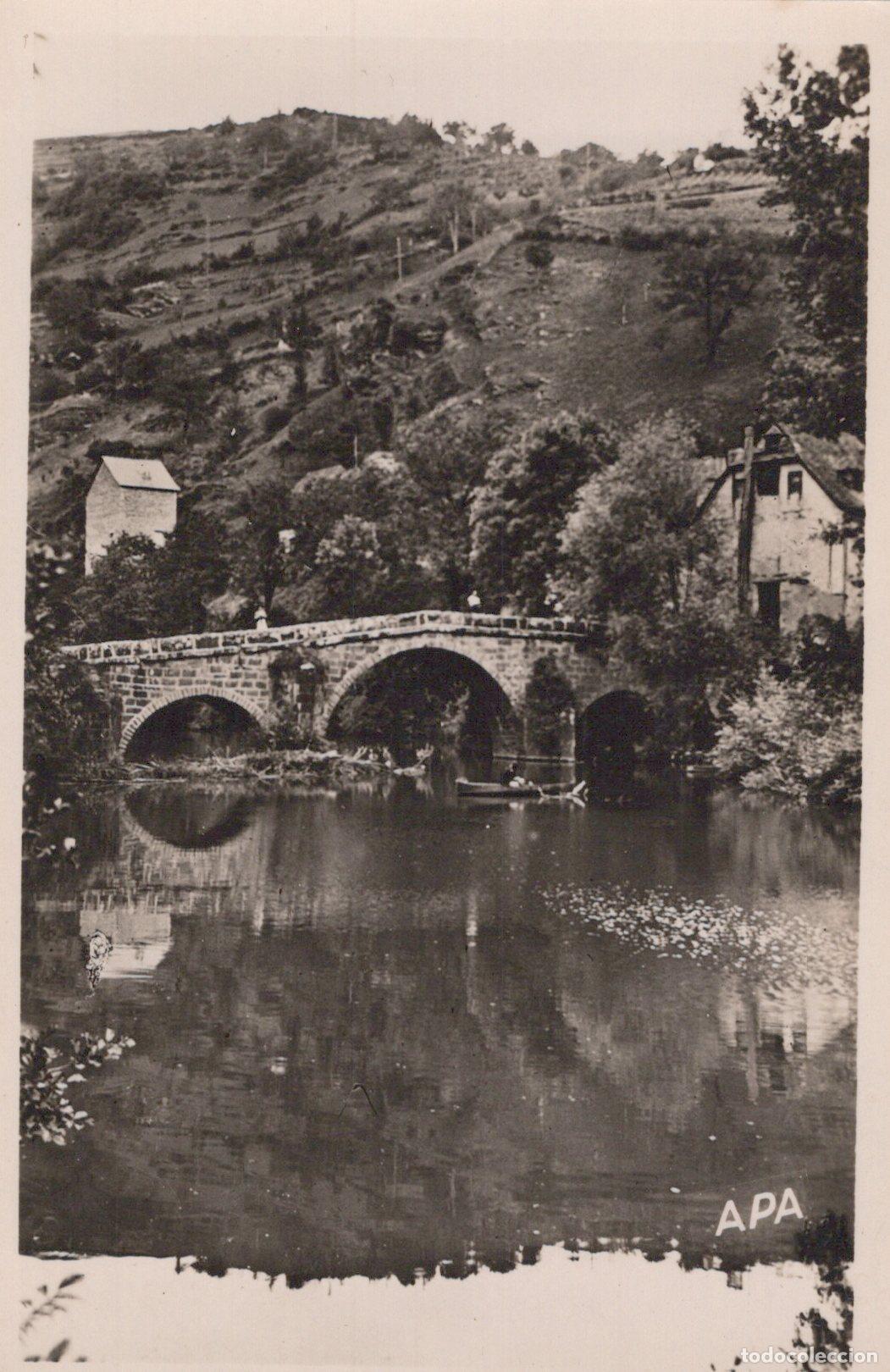 Postales: France Old Roman Bridge In Conques Aveyron Unposted *YBC910