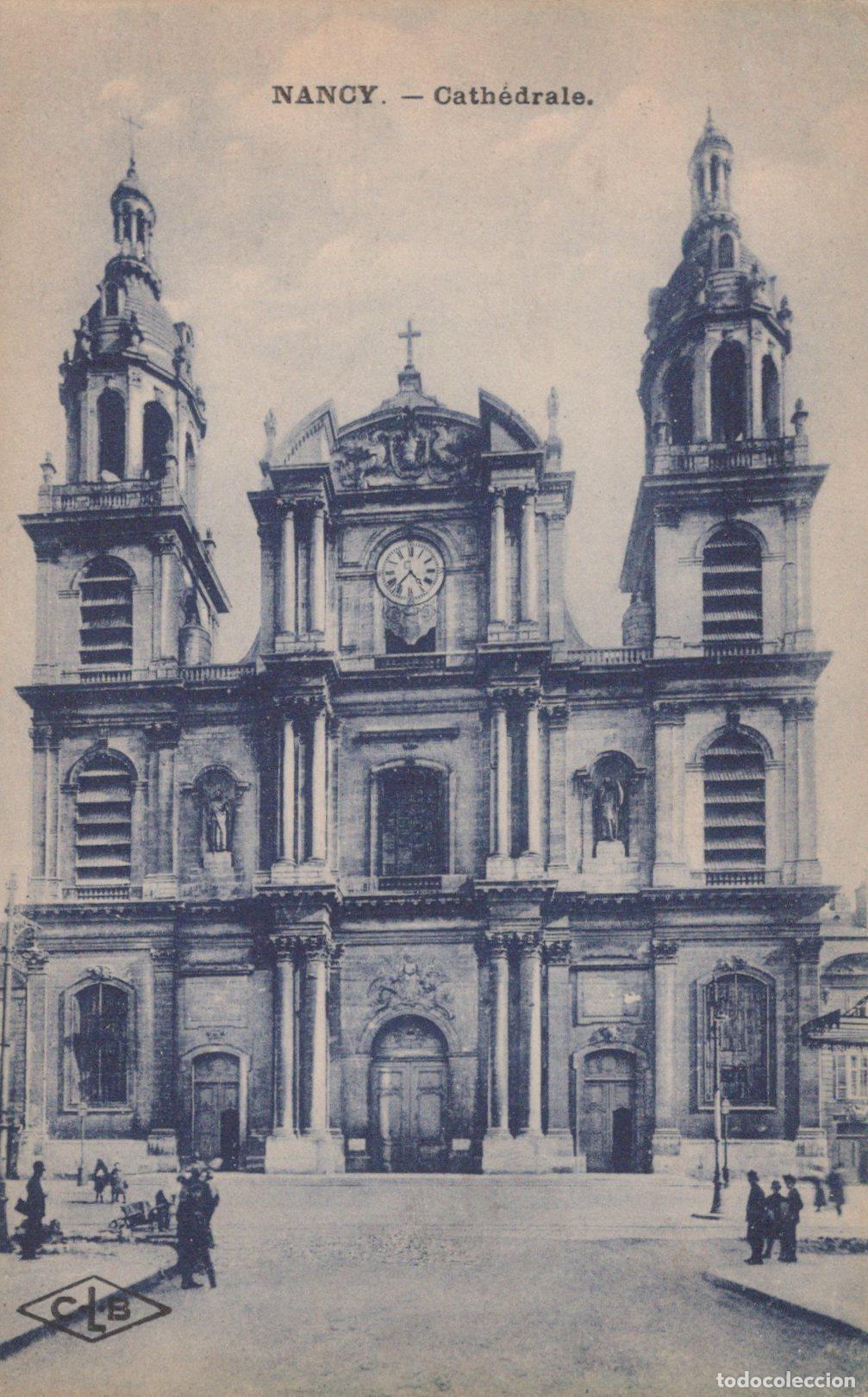 Postales: France Nancy Cathedral Historic Religious Architecture Facade *YBC982