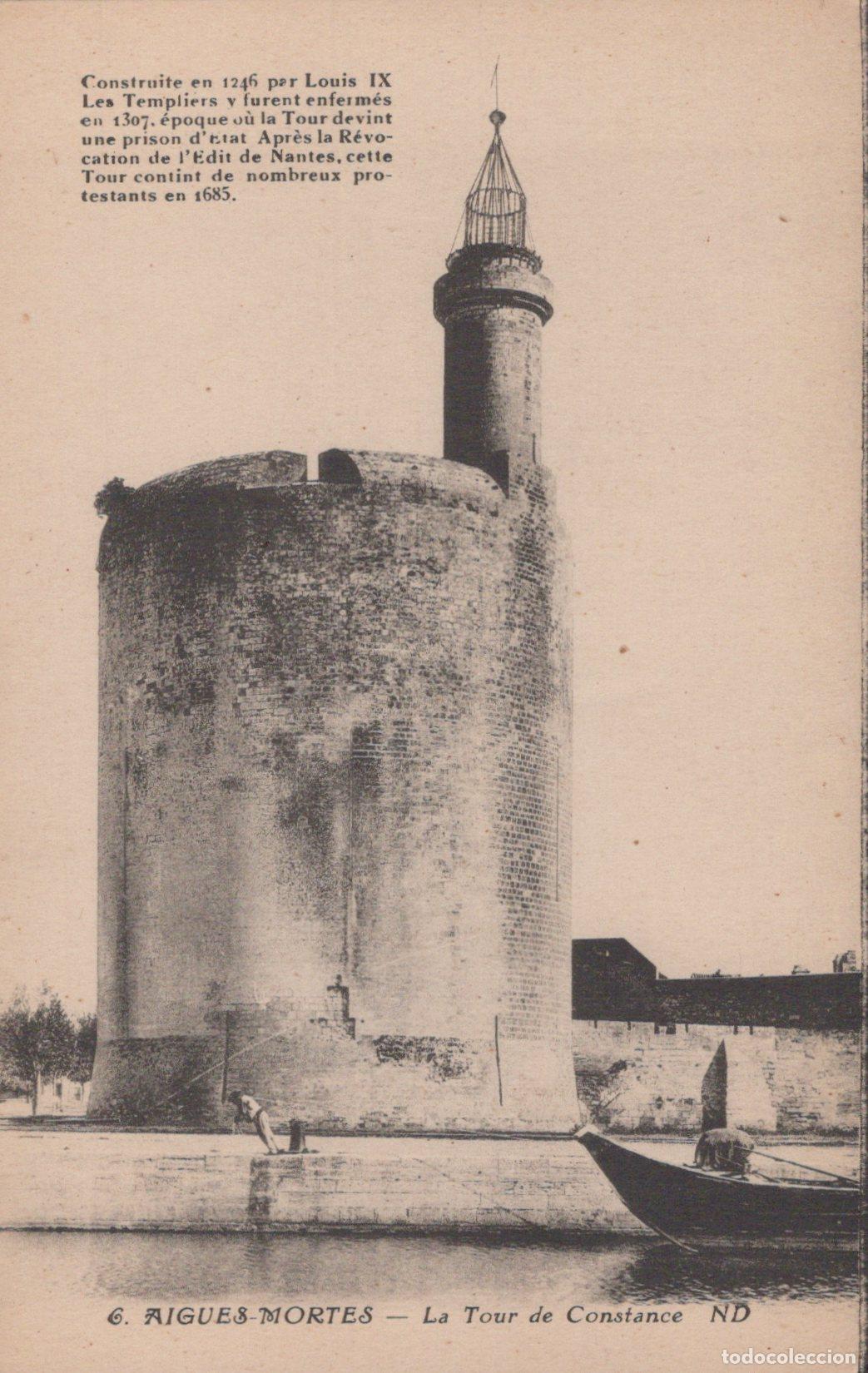 Postales: France Aigues-Mortes Tour De Constance 30 Gard Unposted *YBC990