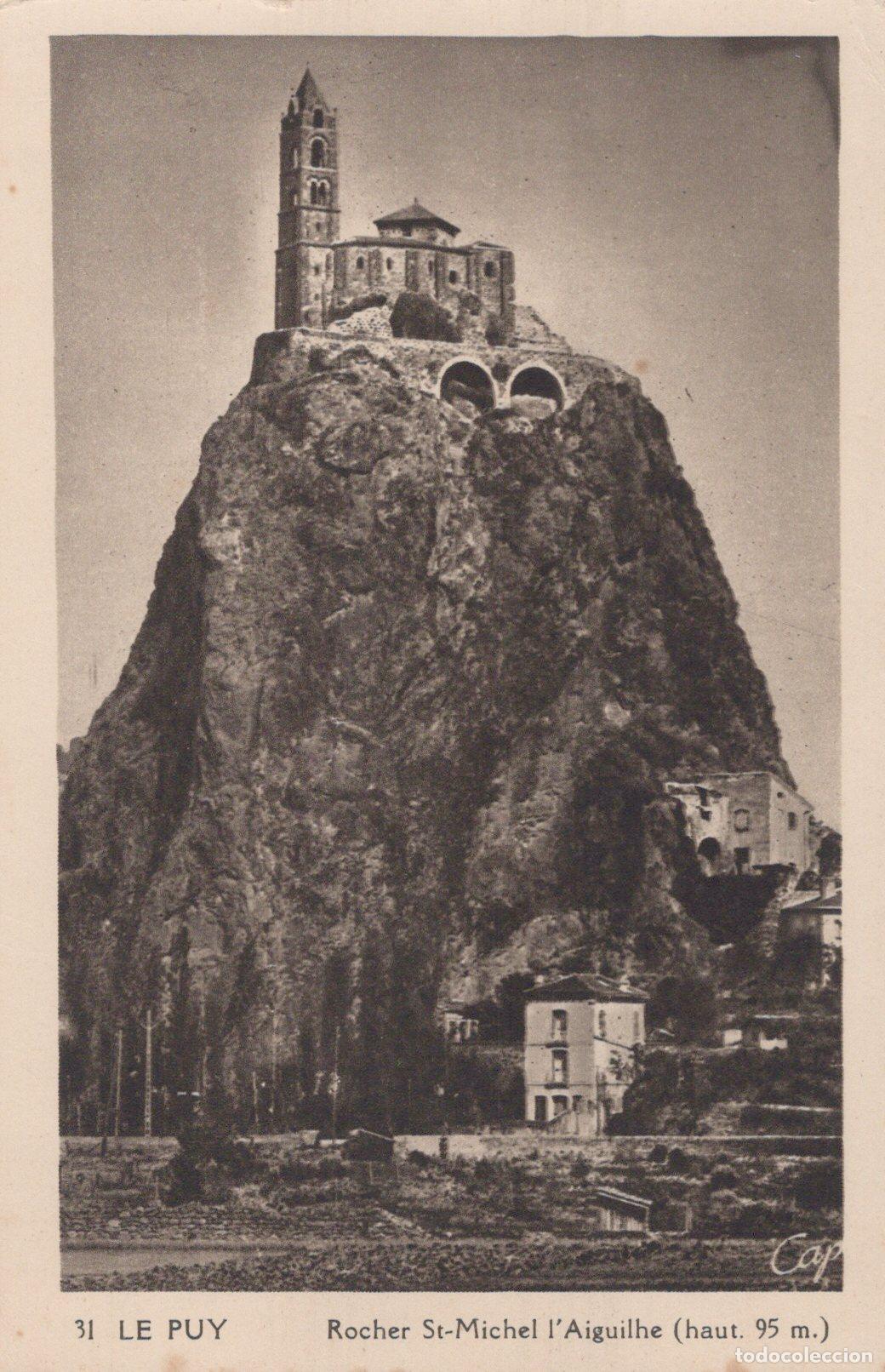 Postales: France Le Puy En Velay Saint Michel D'Iguilhe Chapel On The Unposted *YBC992