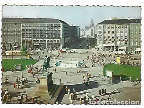 Postales: BLICK VOM HAUPTBAHNHOF - AUT DIE BAHNHOFSTRBE UND MARKTKIRCHE.- HANNOVER / ALEMANIA