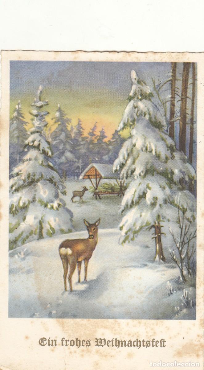 Postales: POSTAL ALEMANIA: FELICITACION DE NAVIDAD 1958