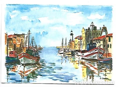 Postales: LE CANAL.- LE GRAU DU ROI / FRANCIA