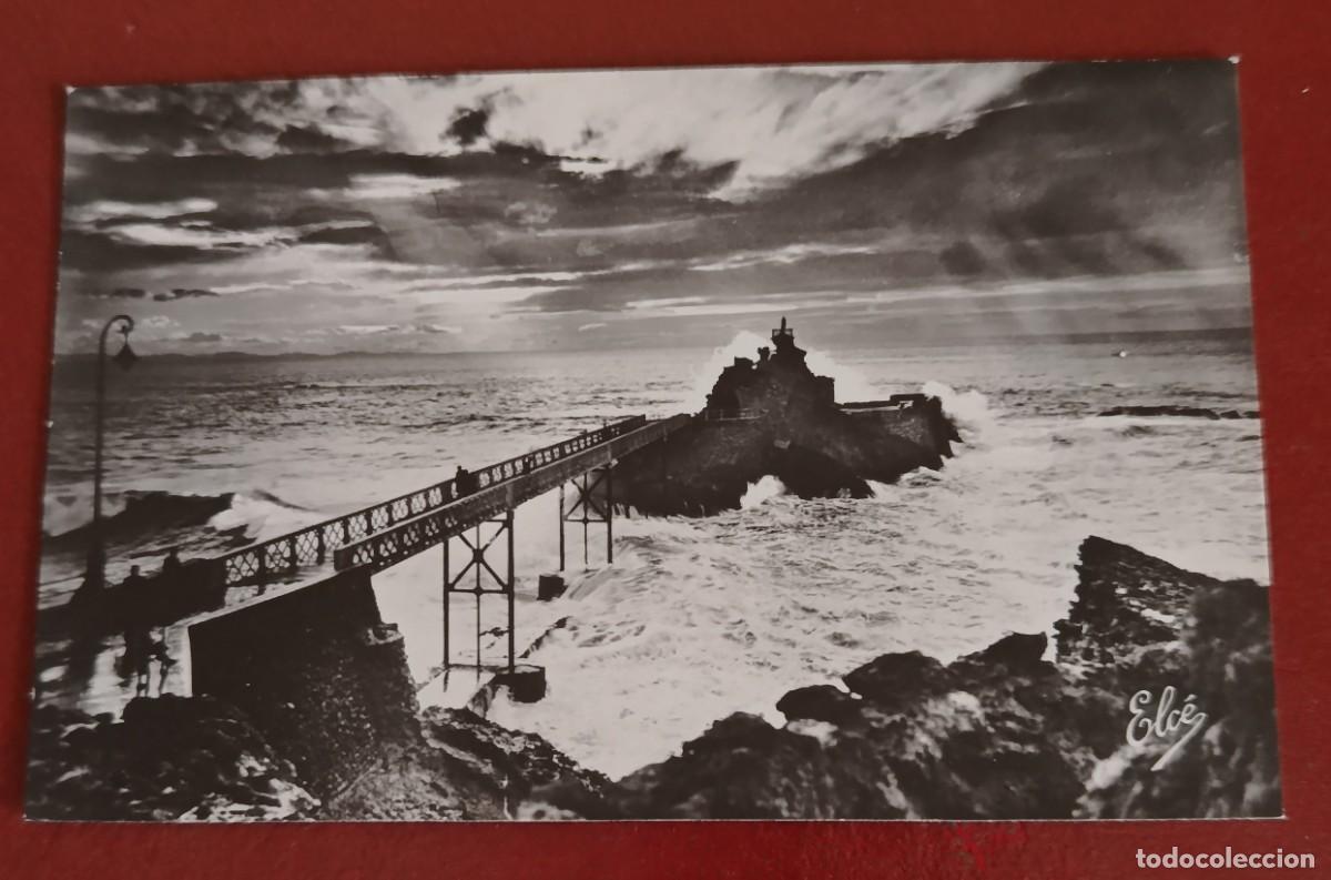 Postales: ROCHER DE LA VIERGE - ROCA DE LA VIRGEN - BIARRITZ - FRANCIA