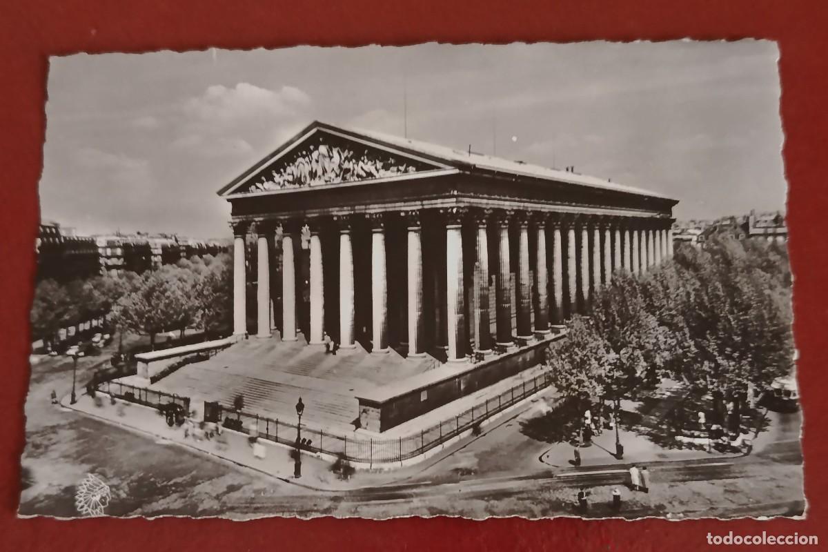 Postales: IGLESIA DE LA MADELEINE - PAR&Iacute;S - FRANCIA 1950