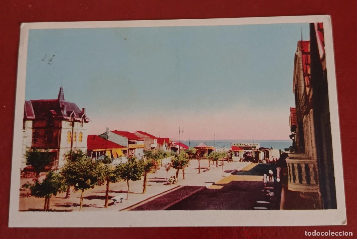 Postales: PASEO MAR&Iacute;TIMO DE VALRAS PLAGE - FRANCIA