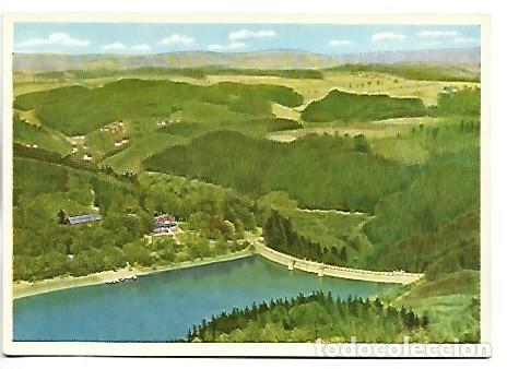 Postales: CAFE-RESTAURANT, GRORTALSPERRE IM VOLMETAL.- DAHLERBRUCK IN WESTFALEN / ALEMANIA