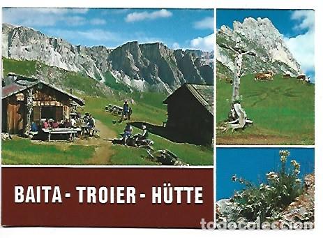 Postales: &rdquo; BAITA - TROIER - HUTTE &rdquo;.- DOLOMITI, SECEDA.- ST. CHRISTINA, VAL GARDENA / ITALIA