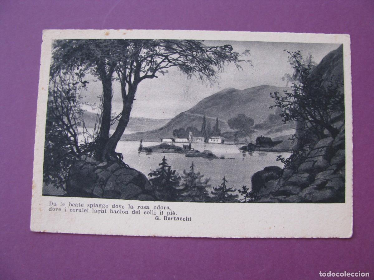 Postales: POSTAL DE ITALIA. LAGO DE COMO. - Foto 1