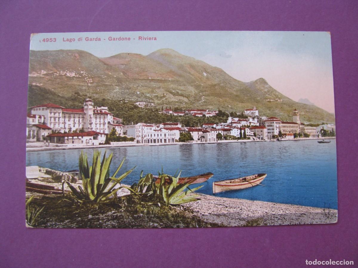 Postales: POSTAL DE ITALIA. LAGO DI GARDA. GARDONE RIVIERA