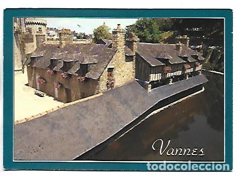 Postales: THE OLD WASH HOUSES AT THE FOOT OF THE RAMPARTS.- VANNES / FRANCIA