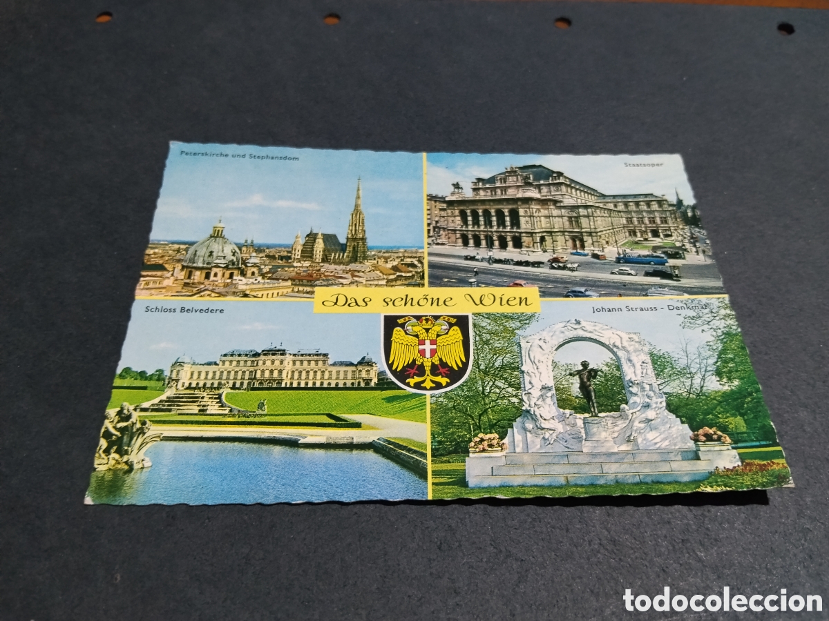 Postales: Postal Viena panor&aacute;mica lugares,cu&ntilde;o SIRENA