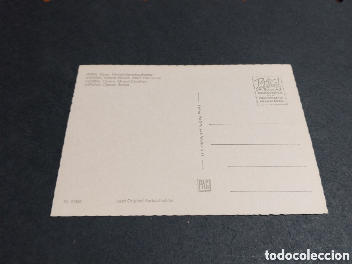 Postales: Postal Viena &oacute;pera...... - Foto 2
