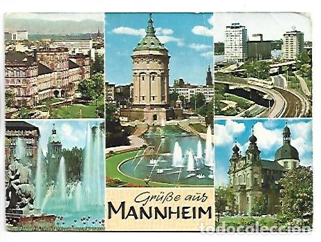 Postales: MULTIVISTAS CON 5 VISTAS. GRUBE AUS MANNHEIM / ALEMANIA