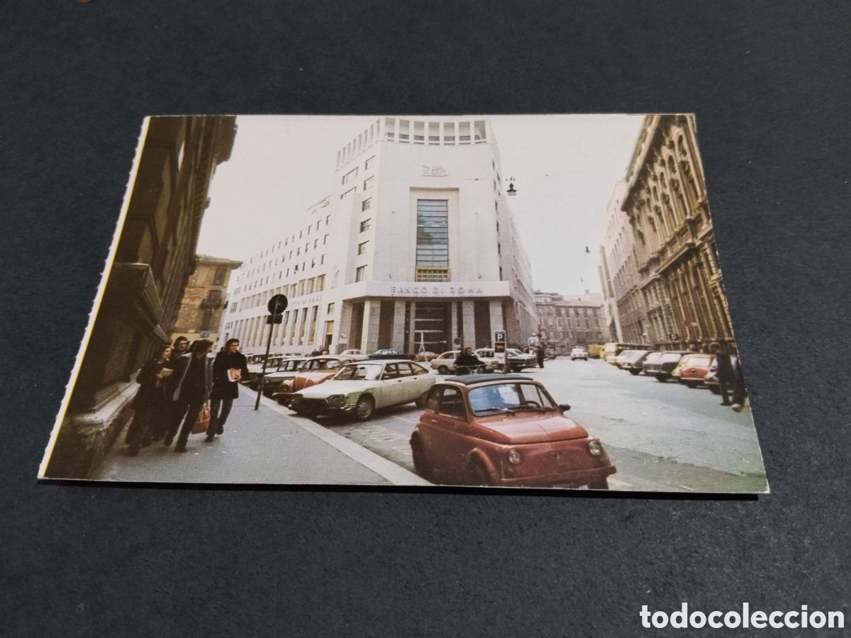Postales: Postal Milan Banco di Roma