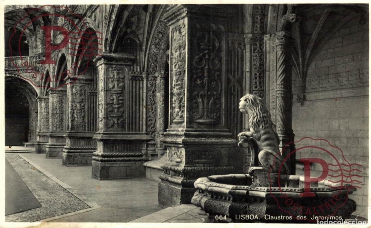 Cartoline: LISBOA. Claustros Dos Jeronimos. PORTUGAL LE PORTUGAL